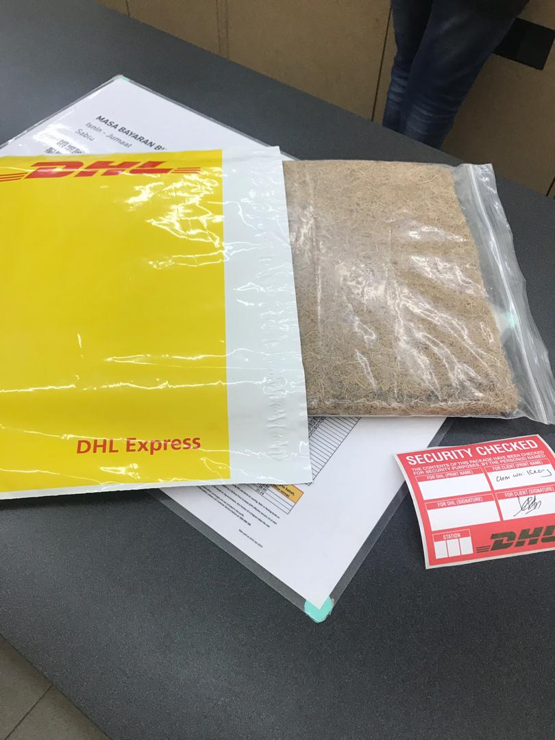 DHL Sample Envelope- microgreens coconut mat – The Leader in Organic ...