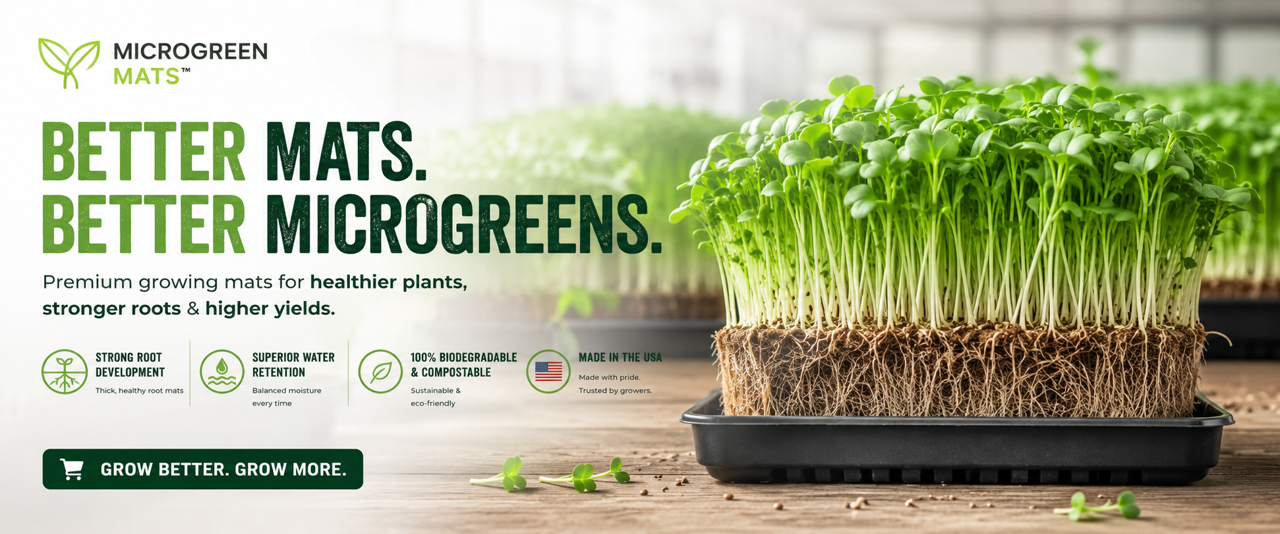 Professional Microgreen Growing Mats